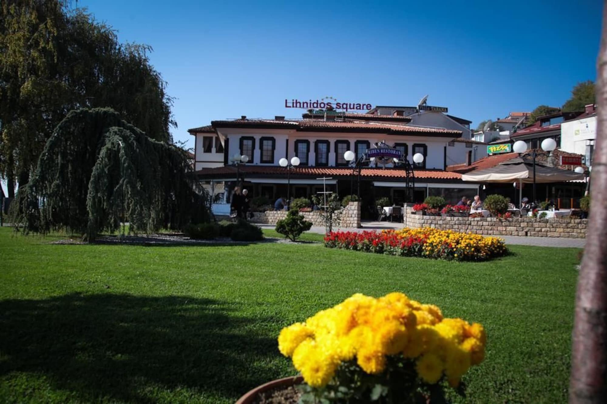 Lihnidos Square Villa โอครีด ภายนอก รูปภาพ